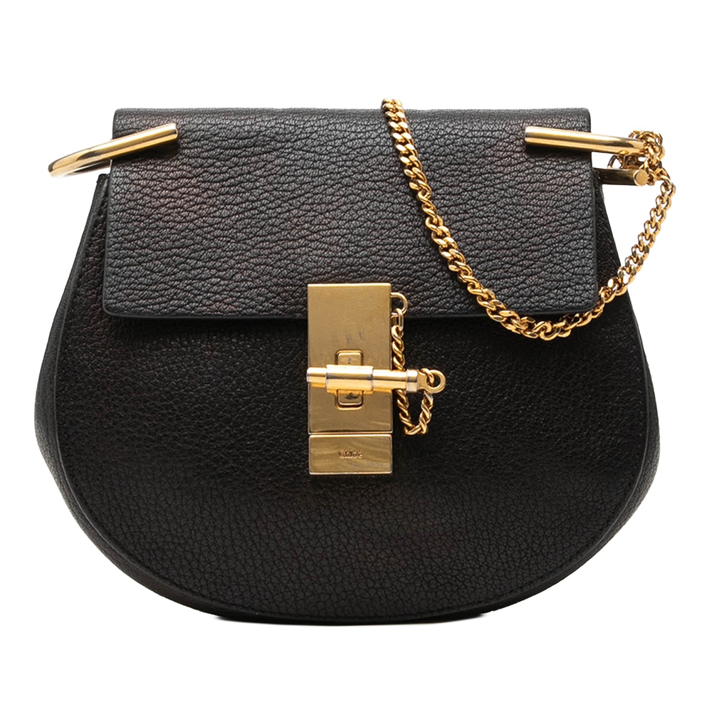 Pre-Loved Chloé Mini Leather Drew Crossbody